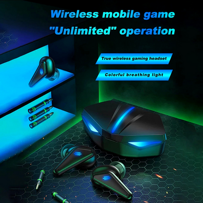 Audifonos Bluetooth Inalambricos Para Juegos&Musica Auriculares Dual Mode 2023