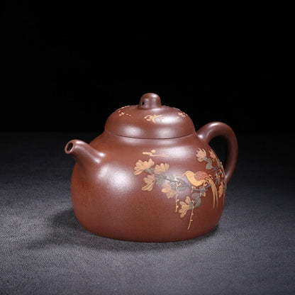 Chinese Yixing Zisha Clay Handmade Exquisite Teapot（乳鼎 底款：王寅春）