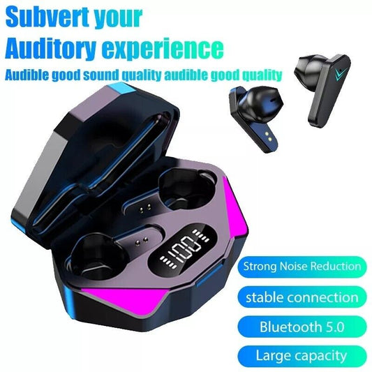 Wireless Earbuds Bluetooth 5.0 TWS Stereo Waterproof Earphones Headphone Headset