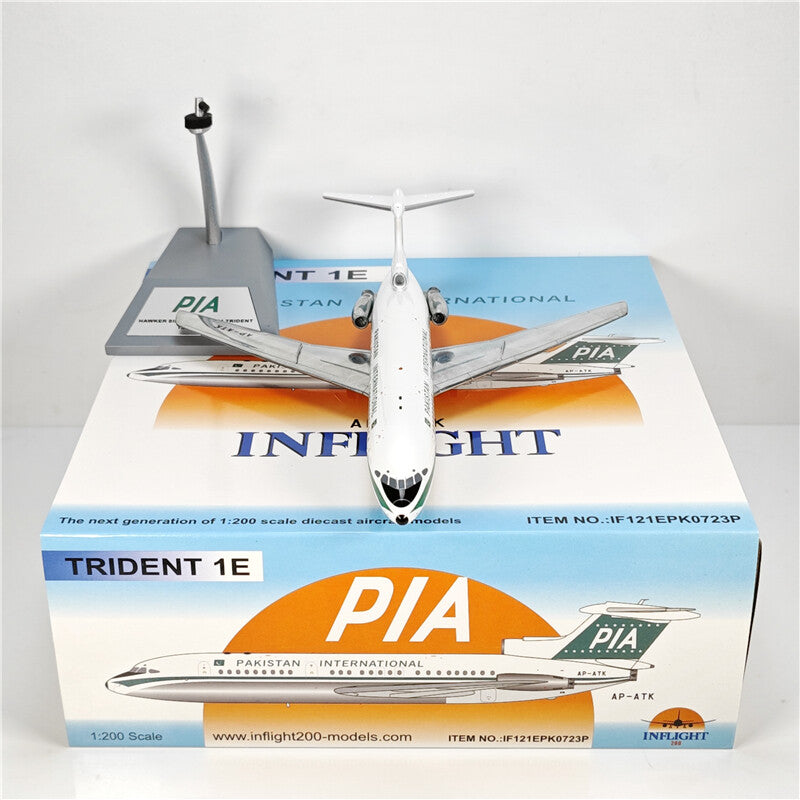 1:200 Inflight PIA TRIDENT 1E Passenger Airplane Diecast Aircraft Model