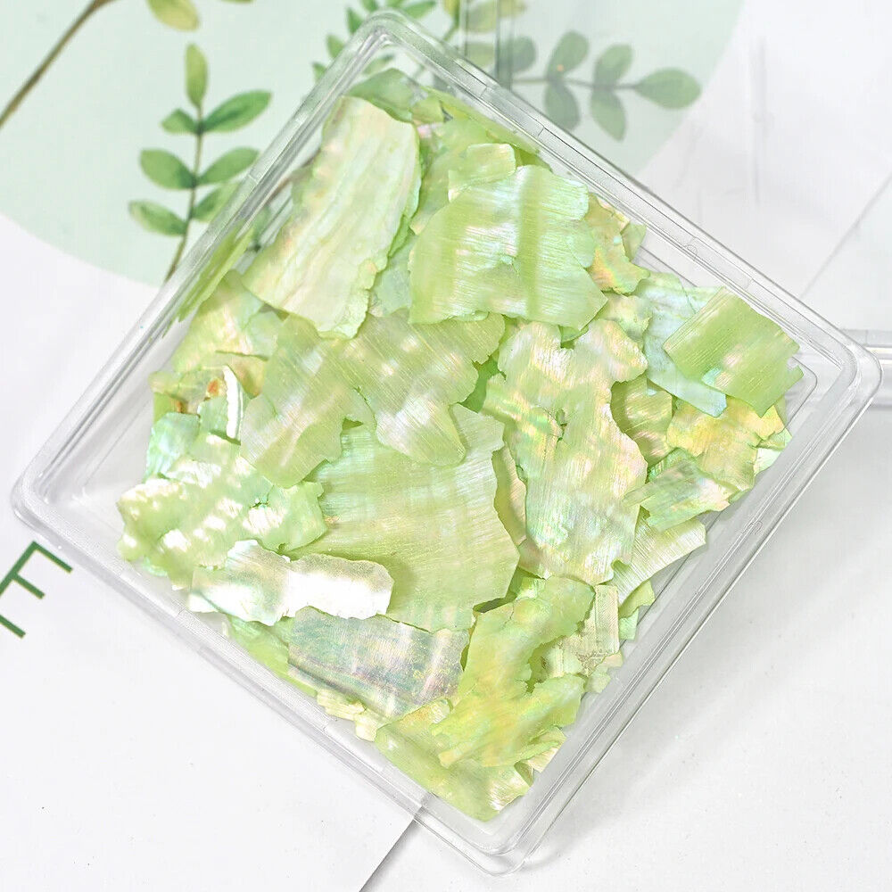 Nail Art Charms Flakes Abalone 3D Irregular Slice Shell Stone DIY Manicure Decor