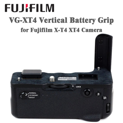 VG-XT4 Vertical Battery Grip for Fujifilm X-T4 – Dual Battery, Weather-Sealed