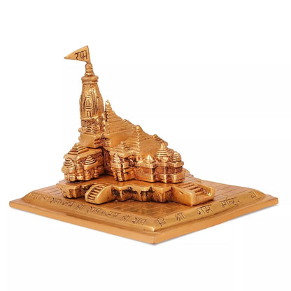 Brass Lord Sri Ram Ayodhya Ram Mandir Temple Miniature Statue Figurine Sculpture