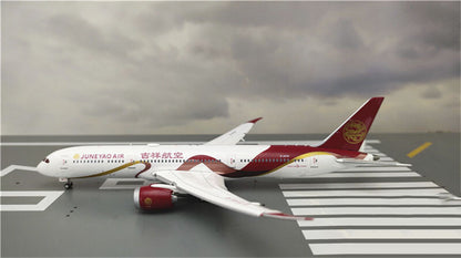 JC Wings JUNEYAO AIR for Boeing 787-9 B-207N Flaps down 1/400 plane Pre-builded