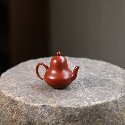 80ml True Yixing Zisha Zhu Clay Tea Pot Marked 7 Infuser Holes Small Kungfu Pots