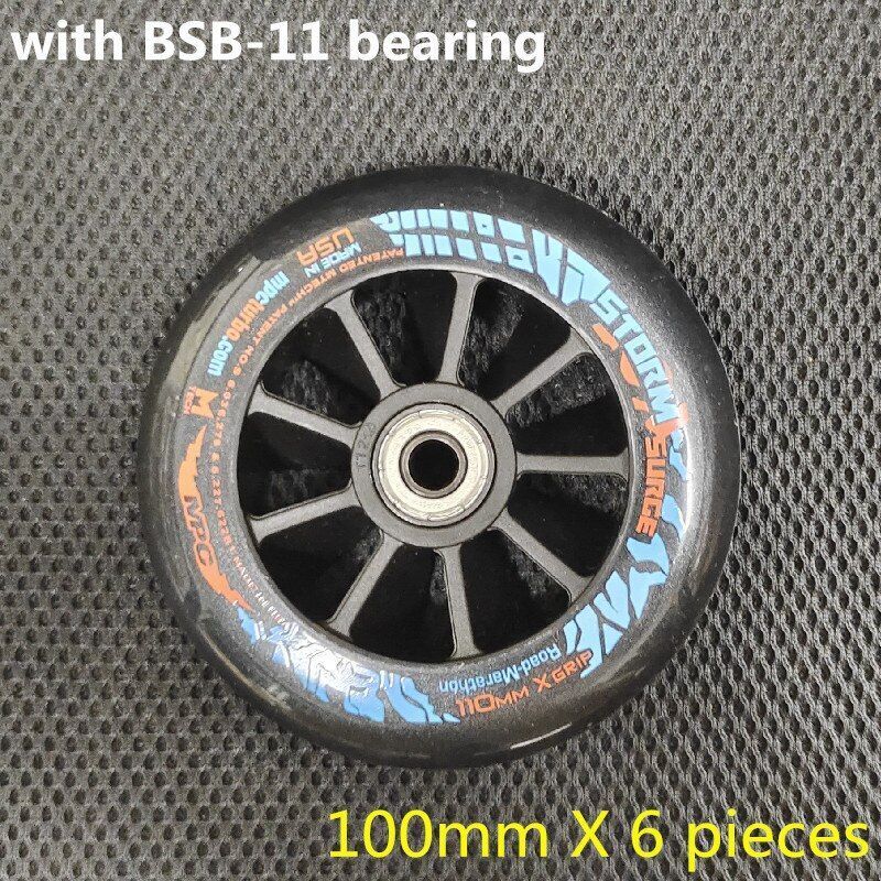 110/100/90mm Skating Wheel Inline Speed Skates Marathon 85A Race Skate Accessory