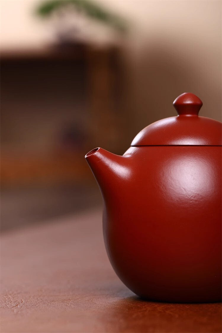 190cc chinese Yixing Handmade Zisha teapot DaHongPao LongDan Gongfu Hu Tea Pot