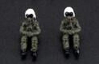 Modern US pilots 1/72 Finished 5 figures model Set Plastic