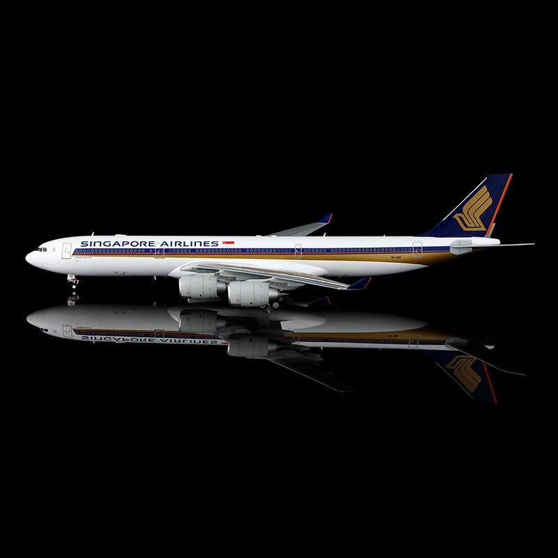 1:200 SQ Wings Singapore Airlines A340-500 9V-SGE Plane Diecast Aircraft Model