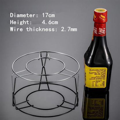 Cookware Steamers Thick Stainless Steel Food Kitchen Rack Insert Steaming Stands