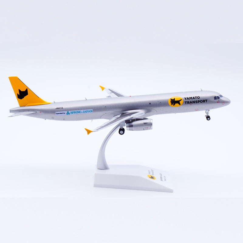 1:200 JC Wings SPRING JAPAN AIRBUS 321 Passenger Airplane Diecast Aircraft Model