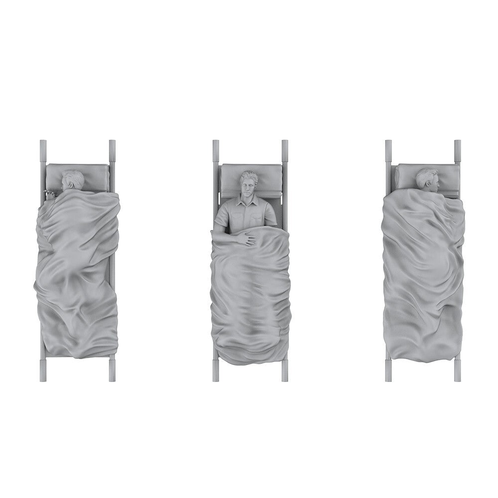 SSMODEL SSTR72916 1/72 Character Model Wounded Injured Soldier