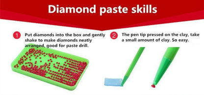 DIY Diamond Embroider Beautiful Flowers Diamond MosaicTile 5D Diamonds Painting