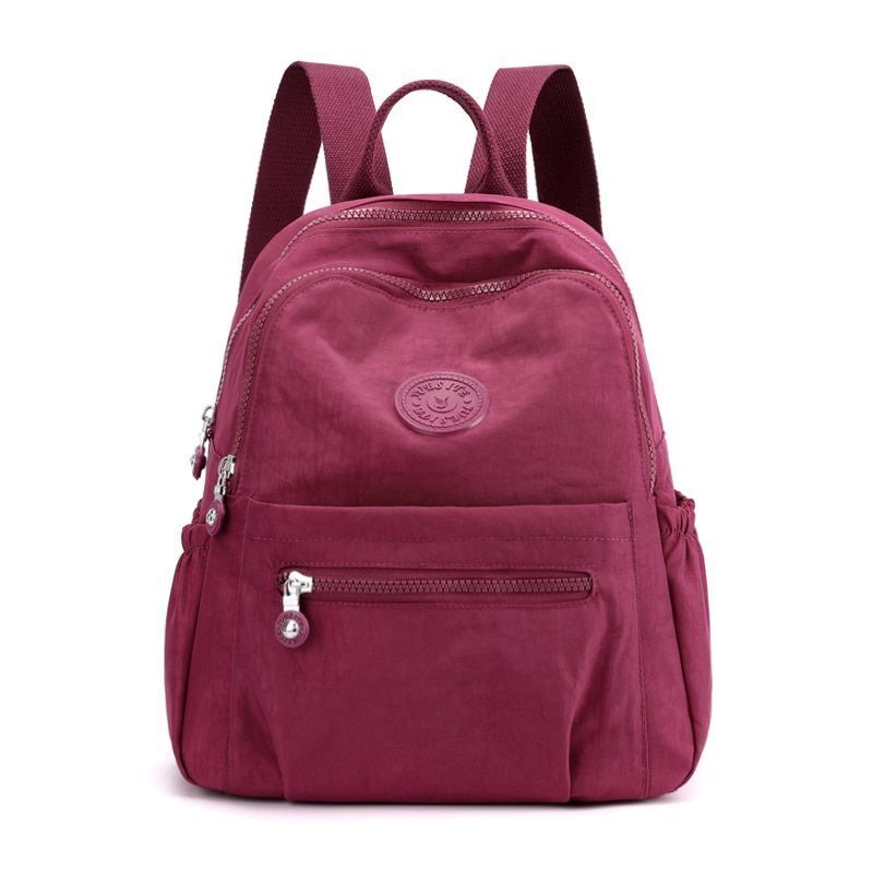 Waterproof Nylon Backpack Fashion Shoulder Traveling School Bag 27*13*32 CM 1 PC