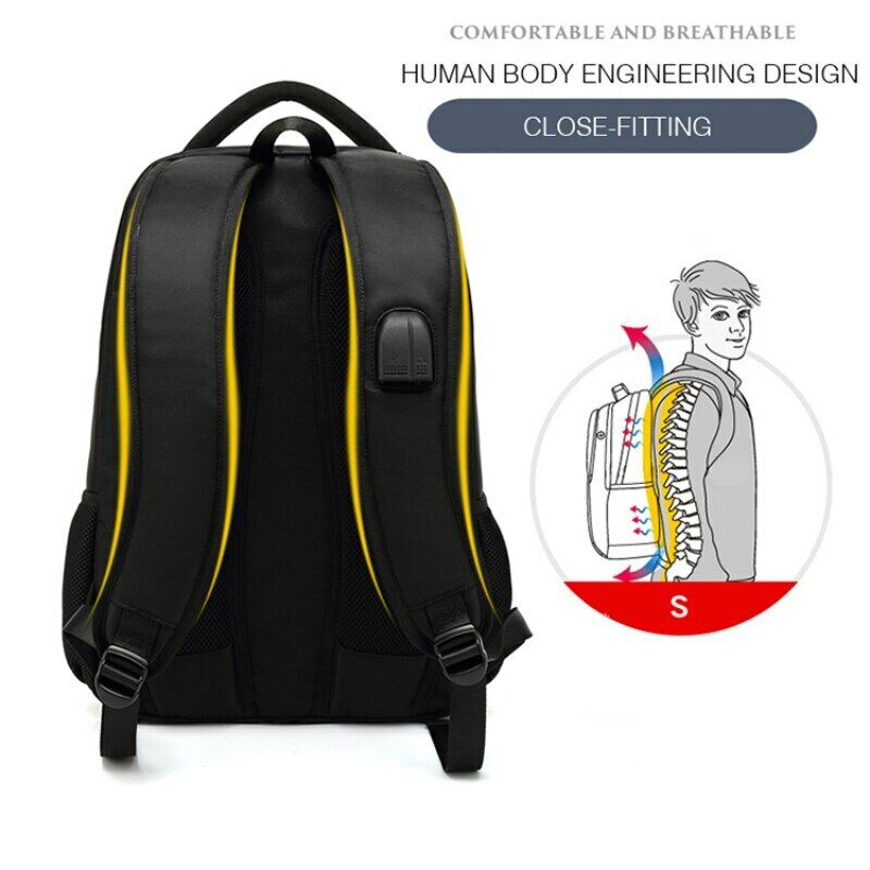 Backpack Laptop Waterproof School Men Travel Bag for Men Business Women Commuter
