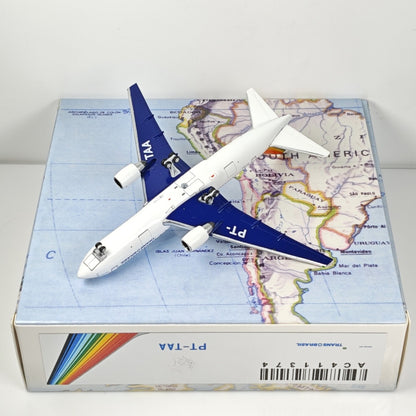 1:400 Aeroclassics Transbrasil B767-200 PT-TAA Passenger Plane Diecast Model