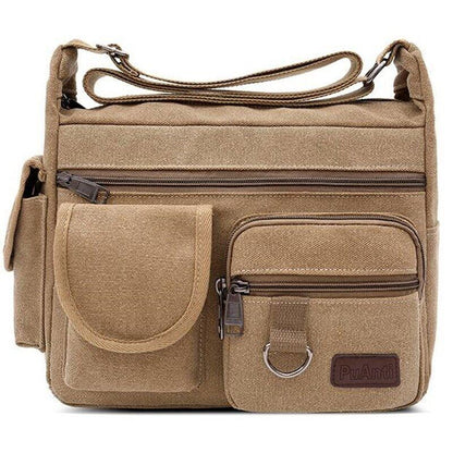 Canvas Messenger Bag Men Water Crossbody bags Shoulder Bag Male Handbag