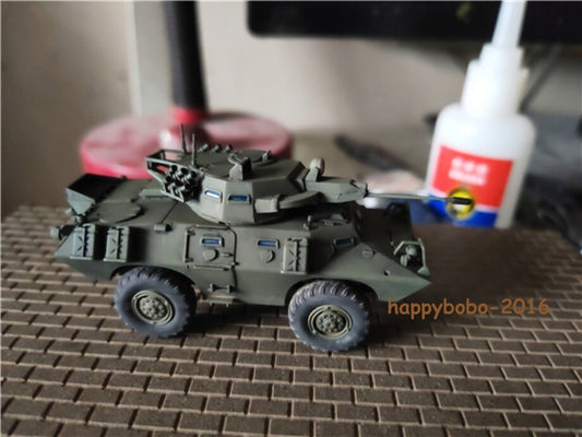 Homemade 1/72 US V150 Armored Vehicle Commando 20mm Turret Finished Model