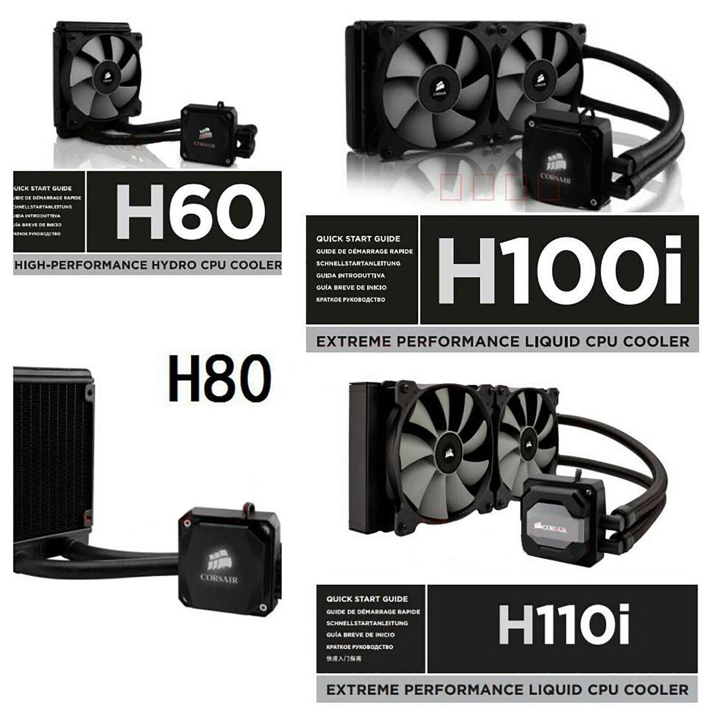 FM3 AM3 AM4 Cooler Mounting Bracket For Corsair Hydro H60 H80i H100i H110i GT g