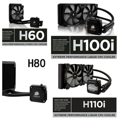 FM3 AM3 AM4 Cooler Mounting Bracket For Corsair Hydro H60 H80i H100i H110i GT g
