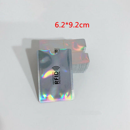 Rfid Card Holder Card Protection Case Rfid Wallet Card Bag Anti Credit Card Case