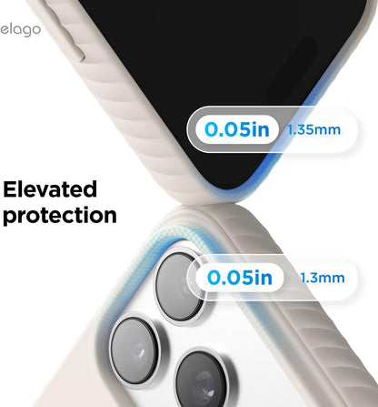 Magnetic Ridge for Iphone 17 Pro Max Case, Premium Magnetic Silicone Case, Compa
