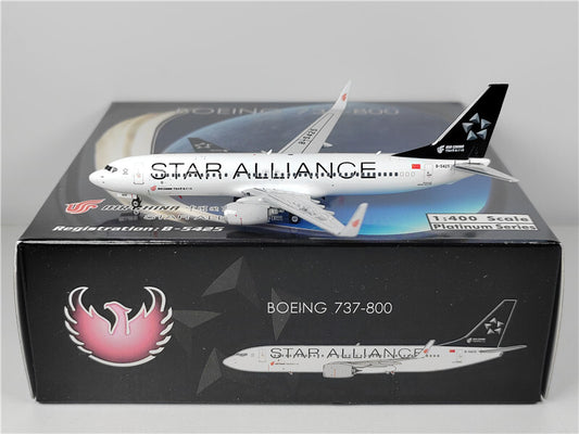 1:400 Phoenix AIR CHIAN STAR ALLIANCE B737-800 Airplane Diecast Aircraft Model