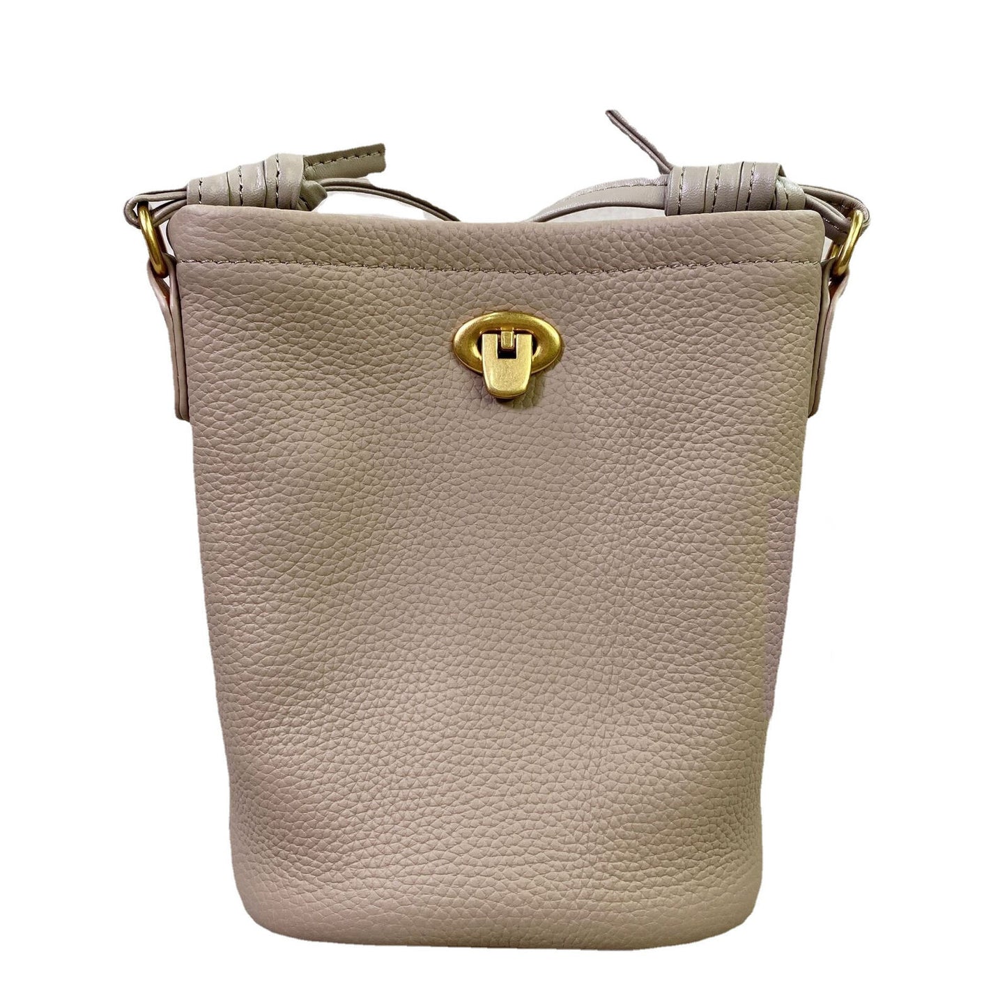 Fashion Mini Real Leather Bucket Bag-Crossbody,Clutch,Shoulder,Pouch & Phone Bag