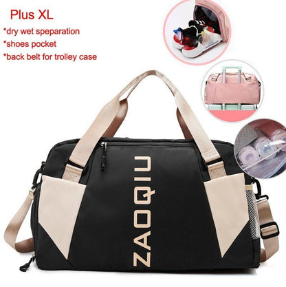 Dry Wet Gym Bag Yoga Mat Sports Bag Handbags Sport Travel Women Men Bag Shoes