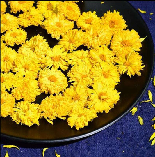 250g Flower Tea Huangshan Chrysanthemum, Herbal Tea Dried Chrysanthemum Flowers