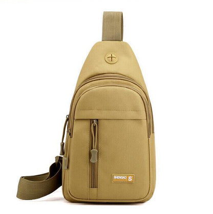 Nylon Tactical Sling Bag Crossbody Backpack Mens Casual Shoulder Chest Bags Gift
