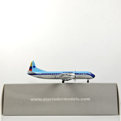 1:400 Aeroclassics TAME Airlines Lockheed L-188 Airplane Diecast Plane Model