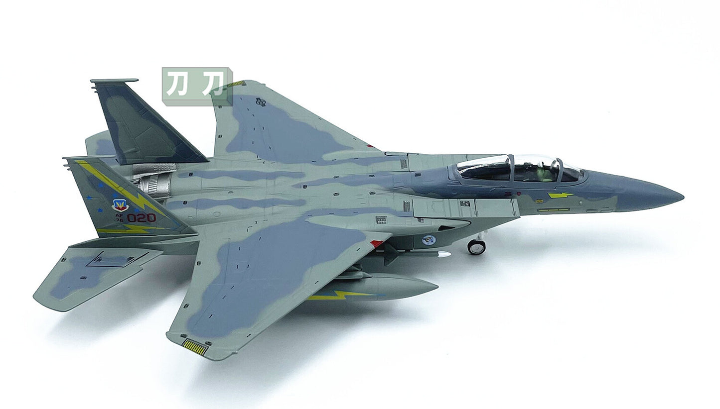 1:100 20CM AMER USA F-15 Fighter Plane Airplane Diecast Military Aircraft Model
