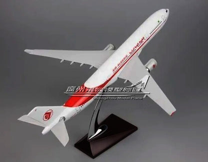 40CM Air Algerie AIRBUS A330 Passenger Airplane 7T-VJV Resin Aircrarft Model