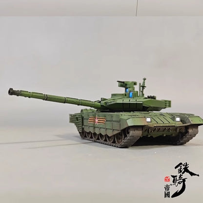 Homemade 1/72 T90MS Main Battle Military Tank Finished Plastic Model Ornament
