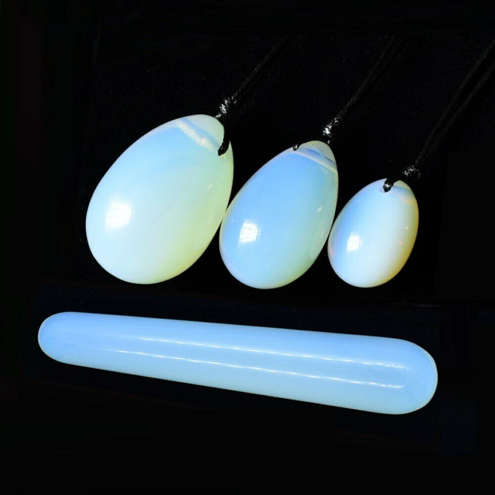 Women Exerciser Ball Massager Vaginal Muscles Tightening Ball Rose Quartz Egg