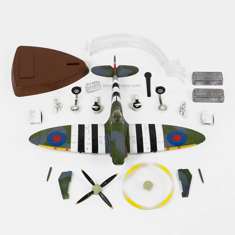 1:72 FOV RAF Mk.IX Fighter "Johnnie" Johnso Normandy 1944 Diecast Aircraft Model