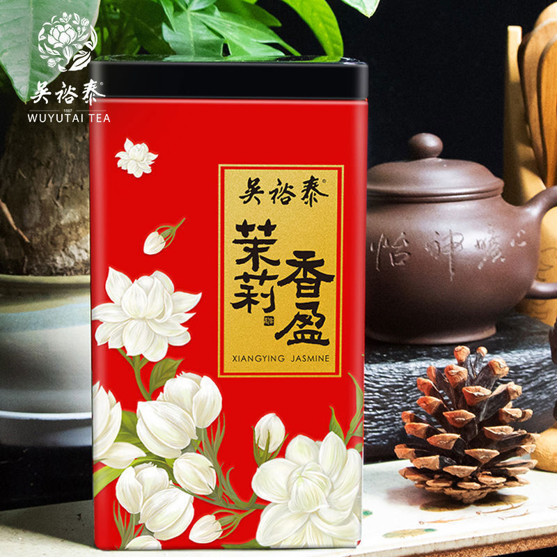 Chinese Tea【吴裕泰 茉莉花茶 180g】wuyutai Jasmine Tea 茶叶新品上市茉莉小白毫 中华老字号