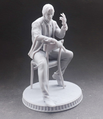 1/24 resin figure model Movie character male assassin Unassembled Unpainted
