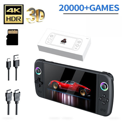7" M27 large screen handheld game console connected to TV for home use 64/128GB
