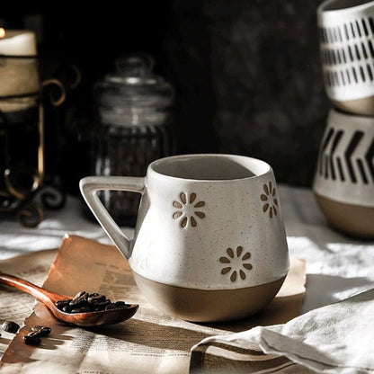 Ceramic Tea Mugs Coffee Tea Cup 420ml