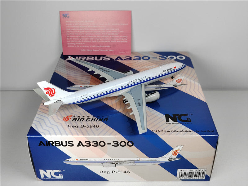 NG Model Air China for Airbus A330-300 B-5946 1:400 Aircraft Pre-built Model