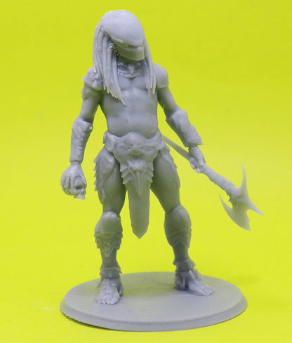 1/24 resin figure model Fantasy Iron Blood Warrior 3D Printing Unassembled