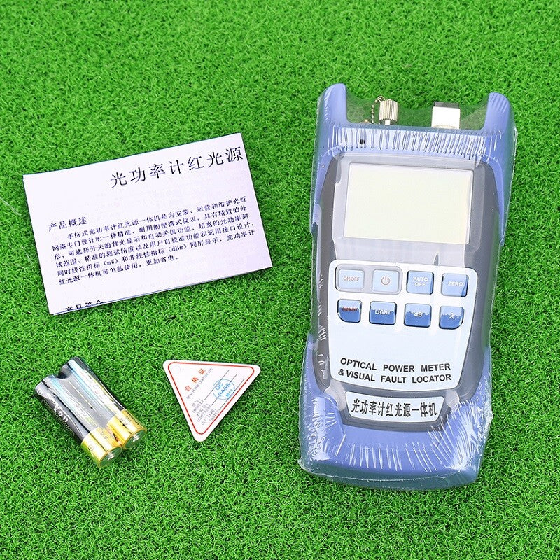 All-IN-ONE Fiber Optical Power Meter -70~ +10dbm 10km Fiber Optical Cable Tester