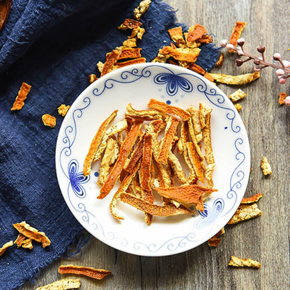 To Make Syrup of Plum Relieve A Cough Health Care Dried Orange Peel Fruit Tea