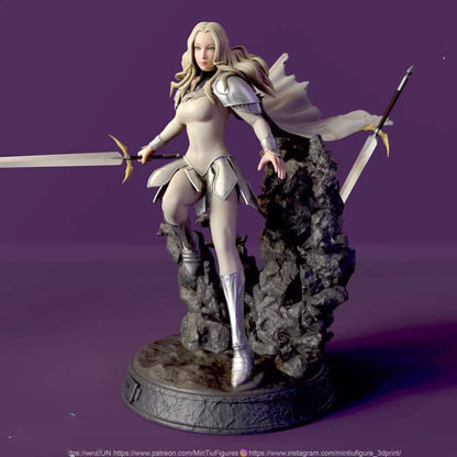 1/24 resin figures model The Sword Character Theresa Unassembled unpainted