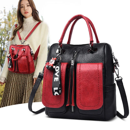 3-in-1 Women Backpacks Shoulder Bags Back Pack Ladies Travel Bag For Girls