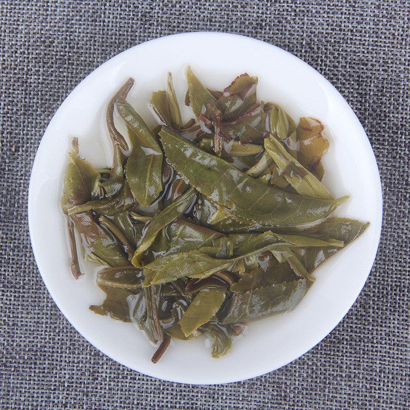 Man Song 357g Cha Tea Cake Tea Yunnan Pu'er Tea Healthy Drinking Gift Tea