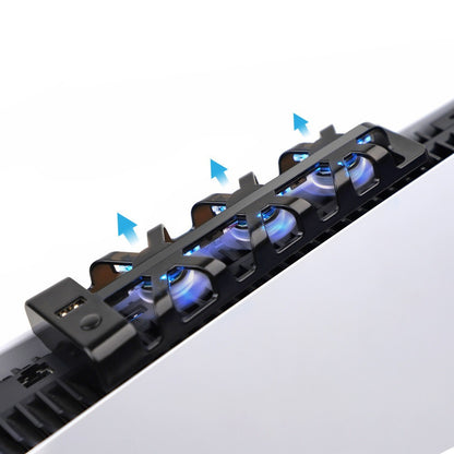 DC 5V USB External Cooling 3 Fan Cooler For PS5 Console CFI-1000A CFI-1000B Host