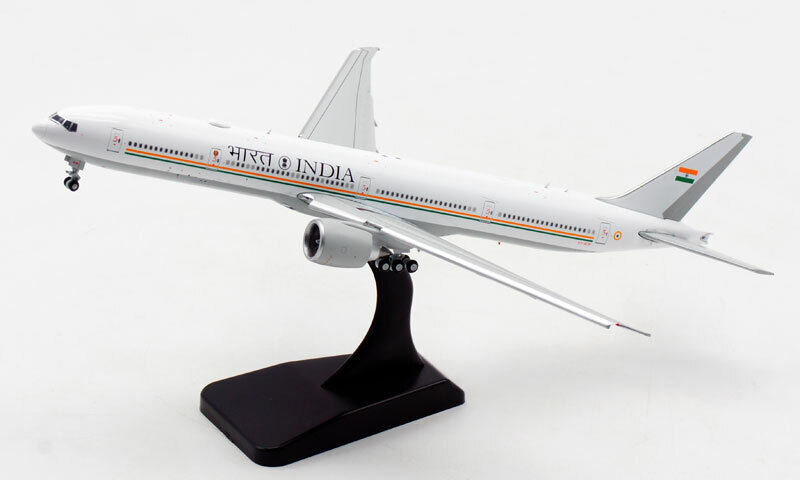 1:400 JC Wings INDIA BOEING 777-300ER Airplane Flap Down Diecast Aircraft Model